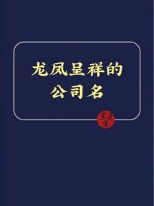 创意新潮公司名字 公司起名三字顺口