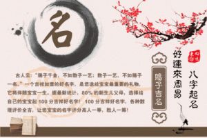 按生辰八字免费取名 生辰八字取名字