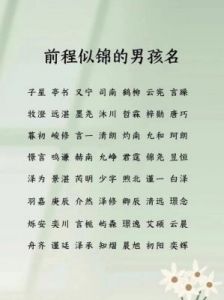 瑾字取名寓意与女孩名字推荐