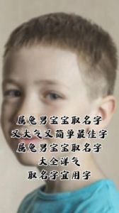 诗经男孩名字属兔：霸气吉祥的兔宝宝男生名字