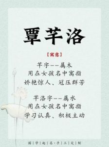 新生儿覃氏家族好听的名字