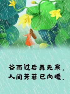 谷雨：生命的希望与成长的象征