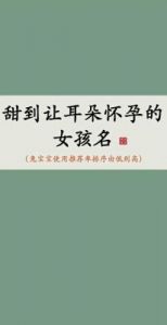 百度取名字大全：助你选好名字的利器