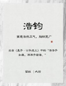 《寓意深远的100分木水男孩名》